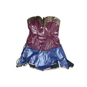 Wonder Woman Corset & Skirt Costume Set – Size Large – New with Tags